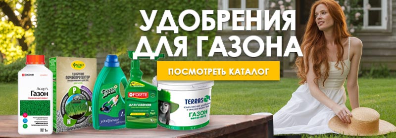 Удобрения для газона